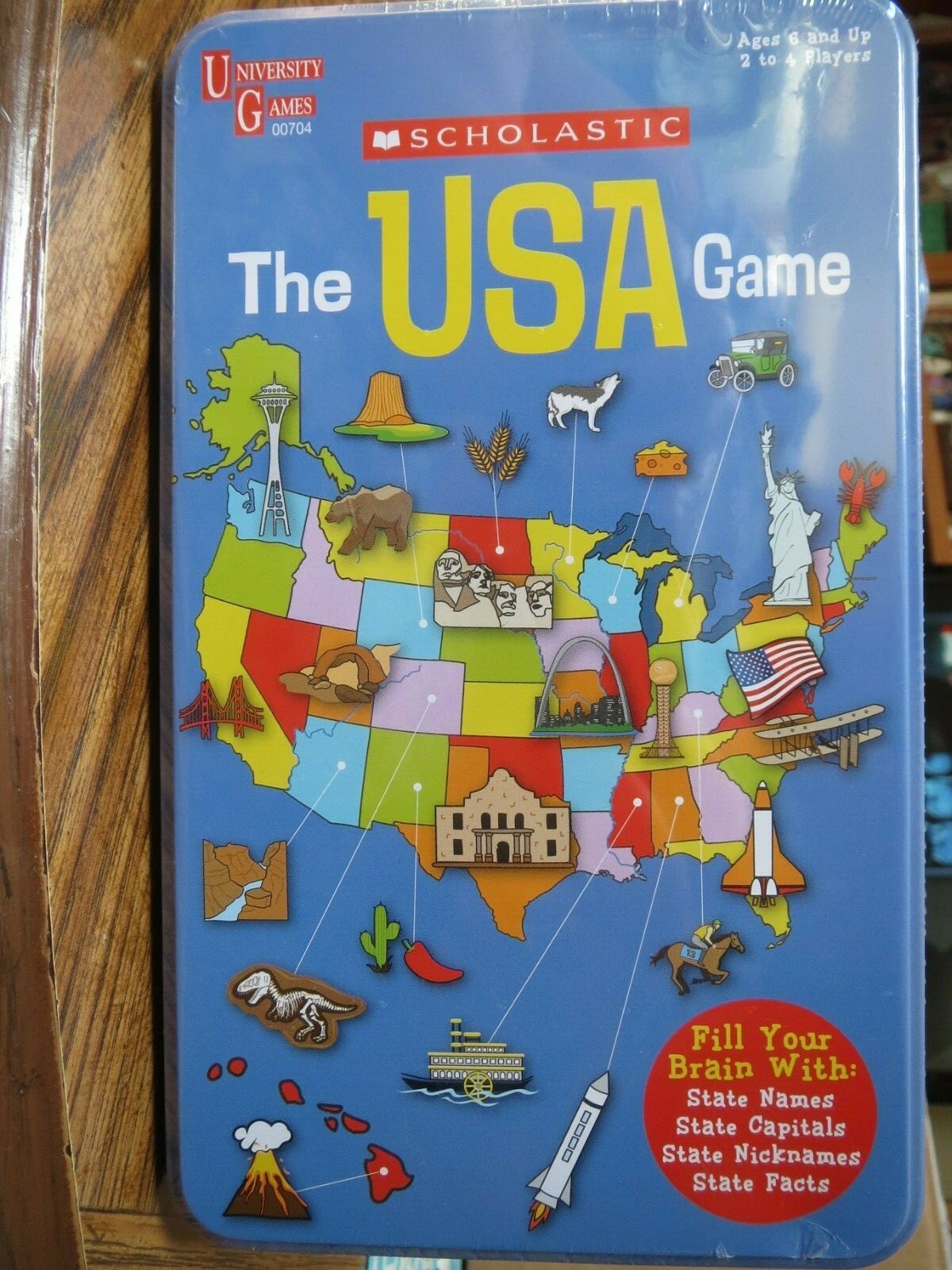 The USA Game – University Games Scholastic – Ages 6+ | 2-4 players