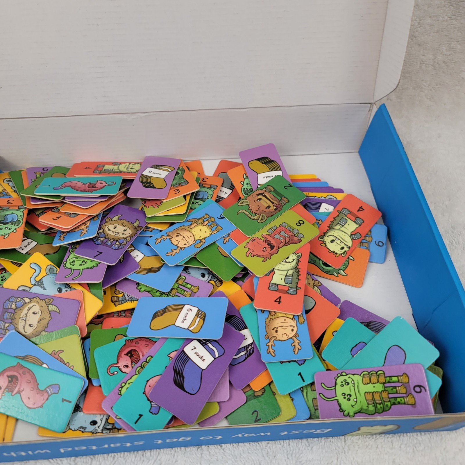 Monster Sock Factory Logic Roots Multiplication Math Game Used Nearly Complete