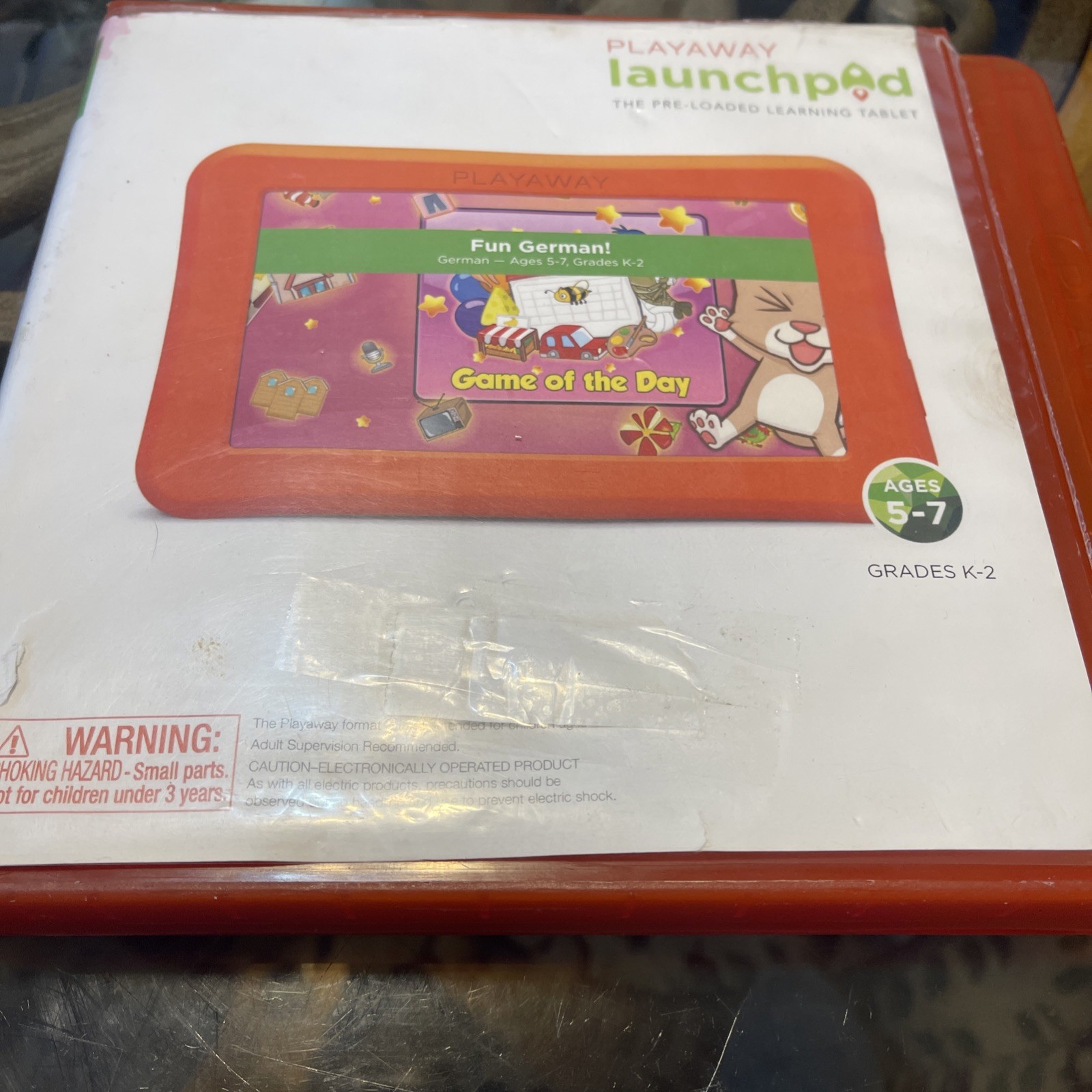 Playaway LaunchPad Pre-Loaded Learning Tablet for Kids Used Tested Working Great