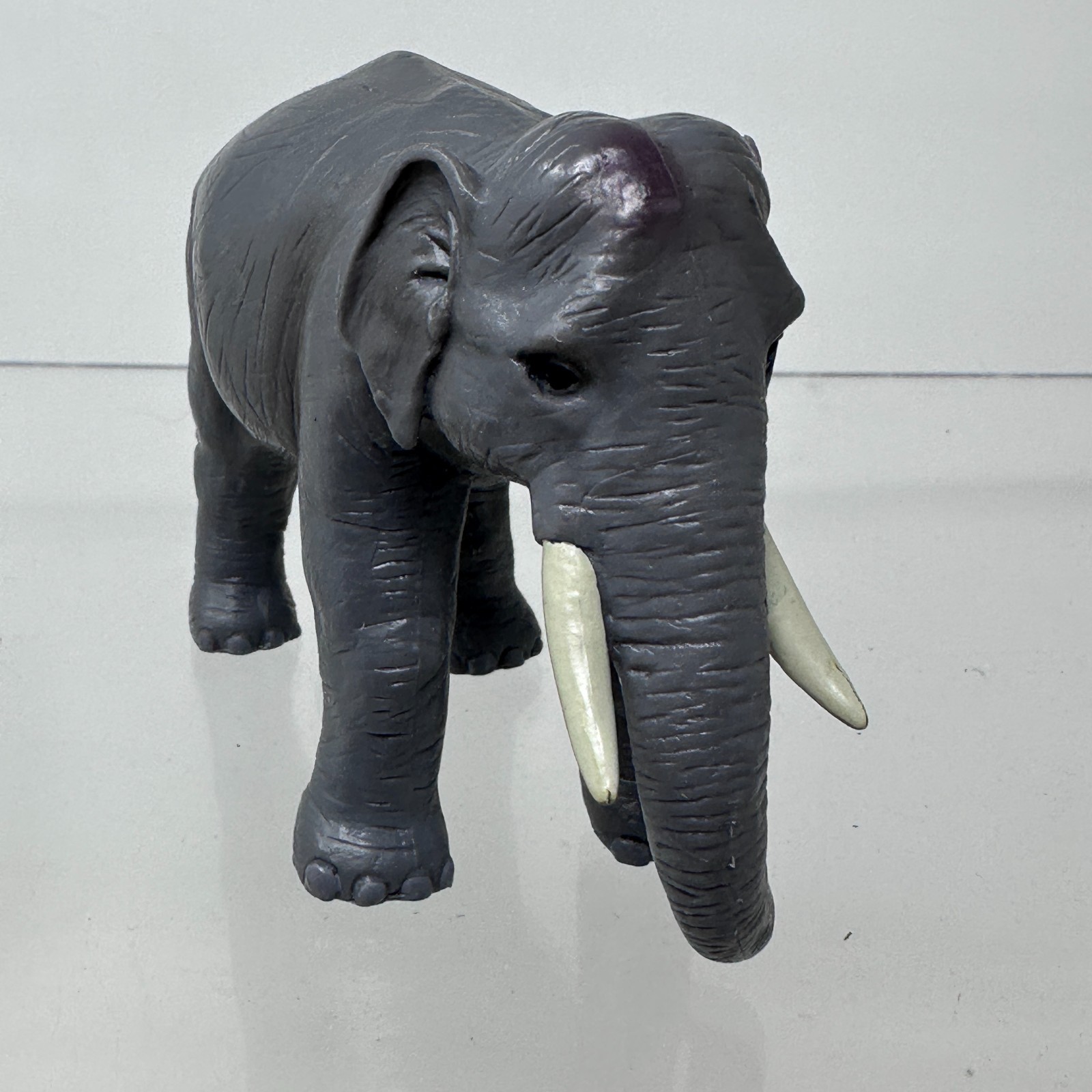 Battat Terra African Elephant Figure Gray Wildlife Zoo Jungle Animal Figurine 5″