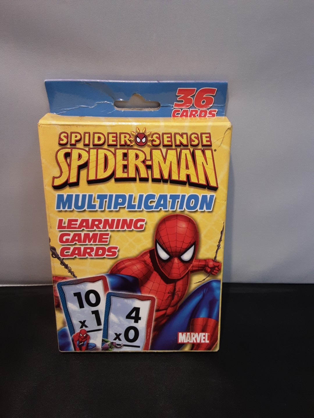 Marvel Spider-Man “Spider Sense” math Flash Cards Learning Game Cards .