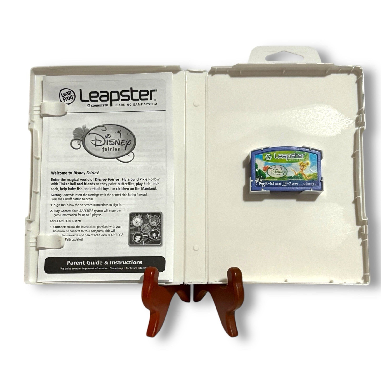 LeapFrog Leapster Learning Game Disney Fairies 4-7 years