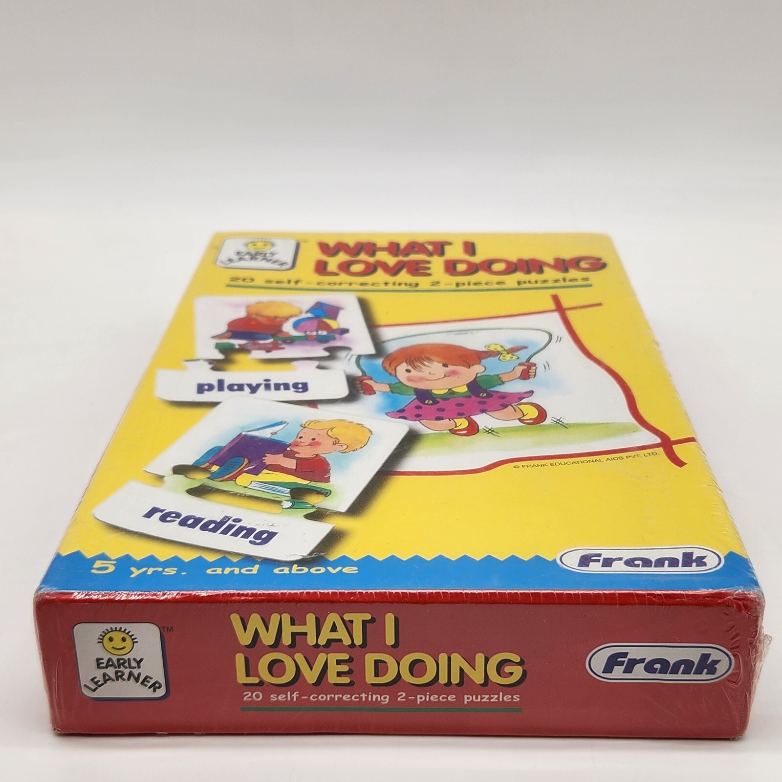 Early Learning Frank What Do I Love Doing 20 Self-Correcting 2 Piece-Puzzles