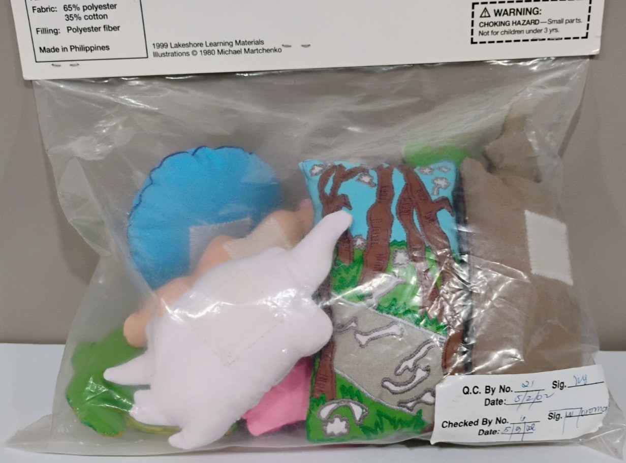 Lakeshore Storytelling Kit The Paper Bag Princess 1999 Vintage Preschool