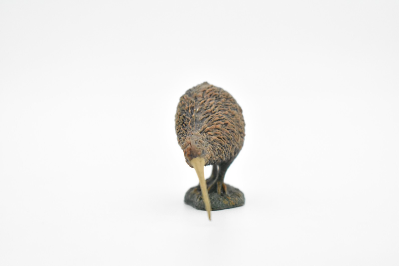 Kiwi, Kee Wee, Model Bird, Realistic Rubber Figure, Hand Painted Toy 2.5 Inches