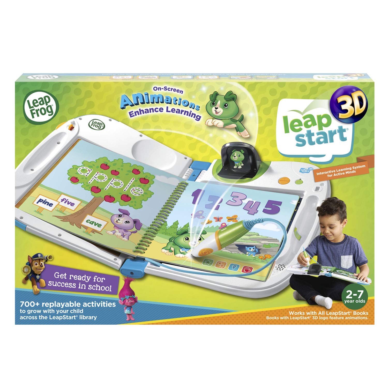 LeapStart 3D Interactive Learning System for Ages 2 to 7 with Stylus 700 Acti…