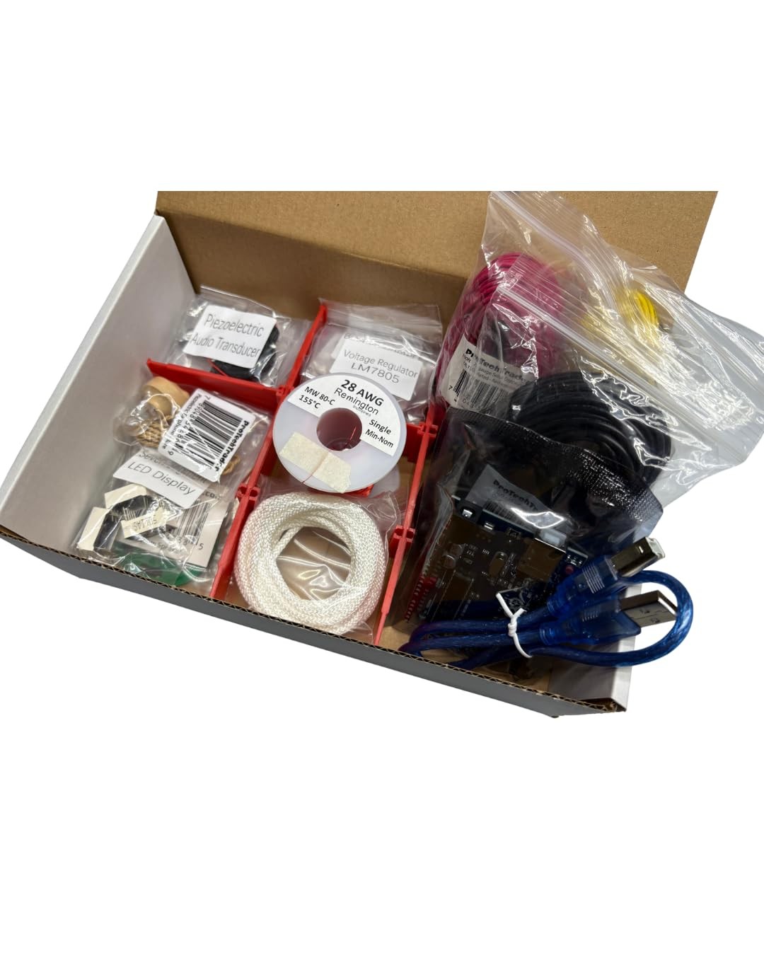 Protechtrader Make Electronics Third Ed Kit 2 Economy – Beginner Intermediate