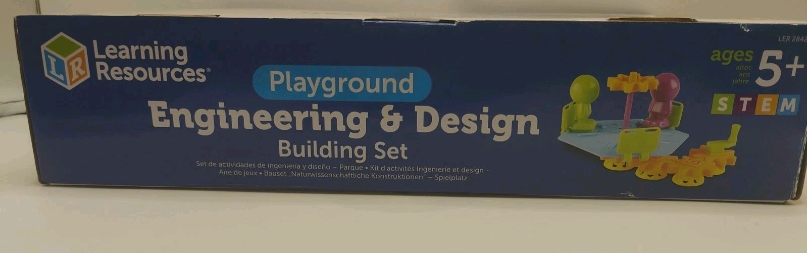 Learning Resources Playground Engineering Design Set, 104 Piece