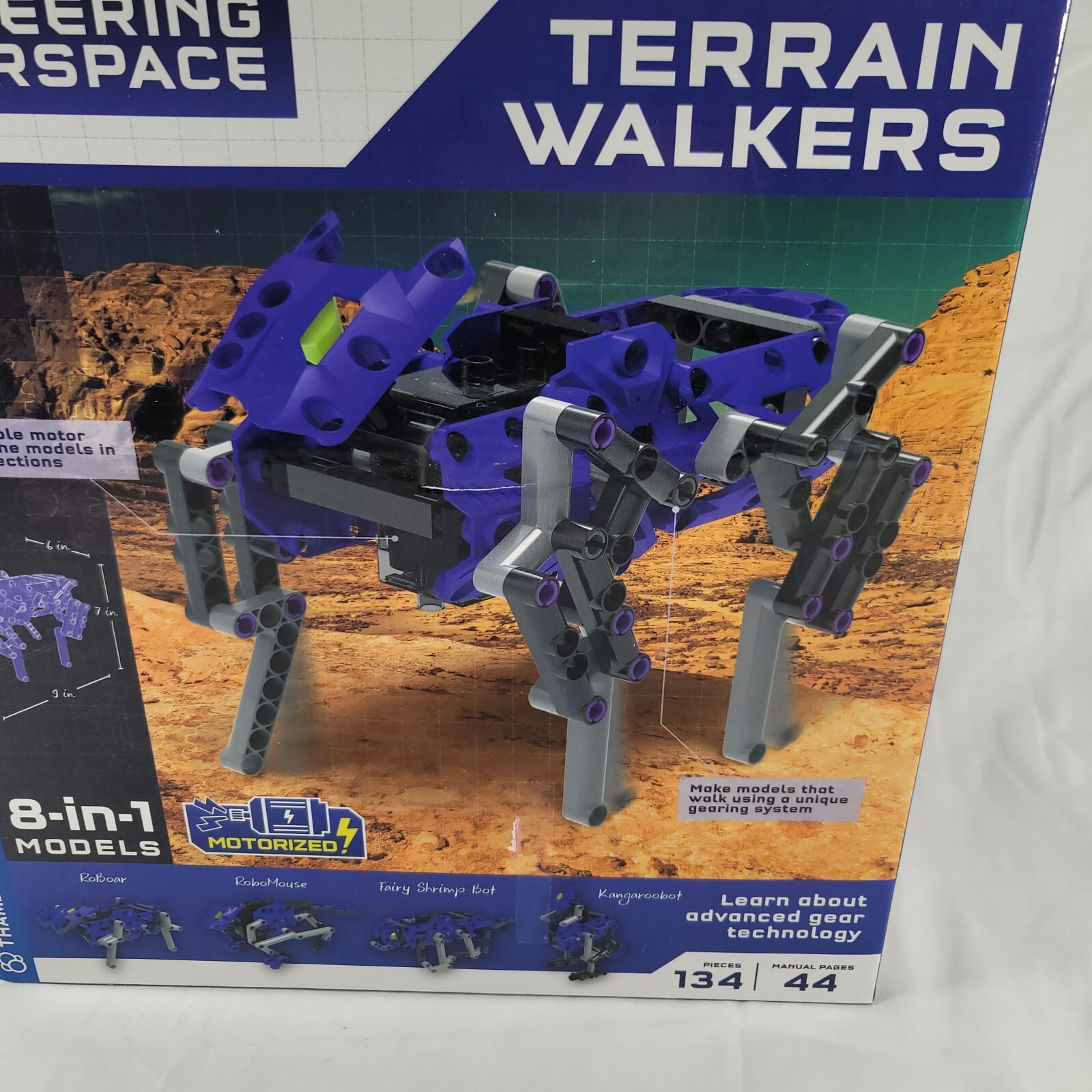 NEW Thames & Kosmos Engineering Makerspace Terrain Walkers Science Building Kit
