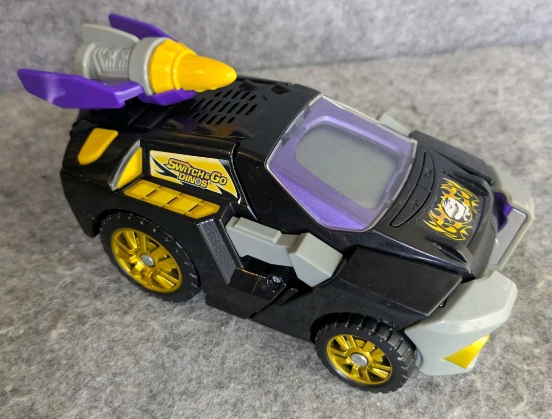 VTech Switch & Go Dinos Lot Of 5 Tested Working Dino Vehicle Transformers LCD
