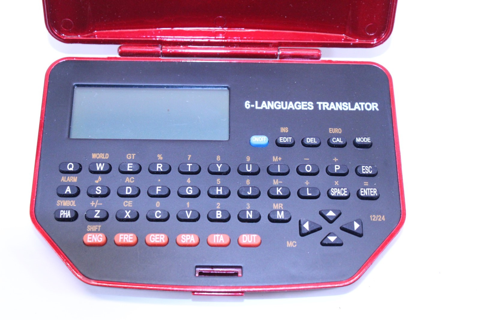 Disney Pixar Cars 2 6 Languages Pocket Translator Red