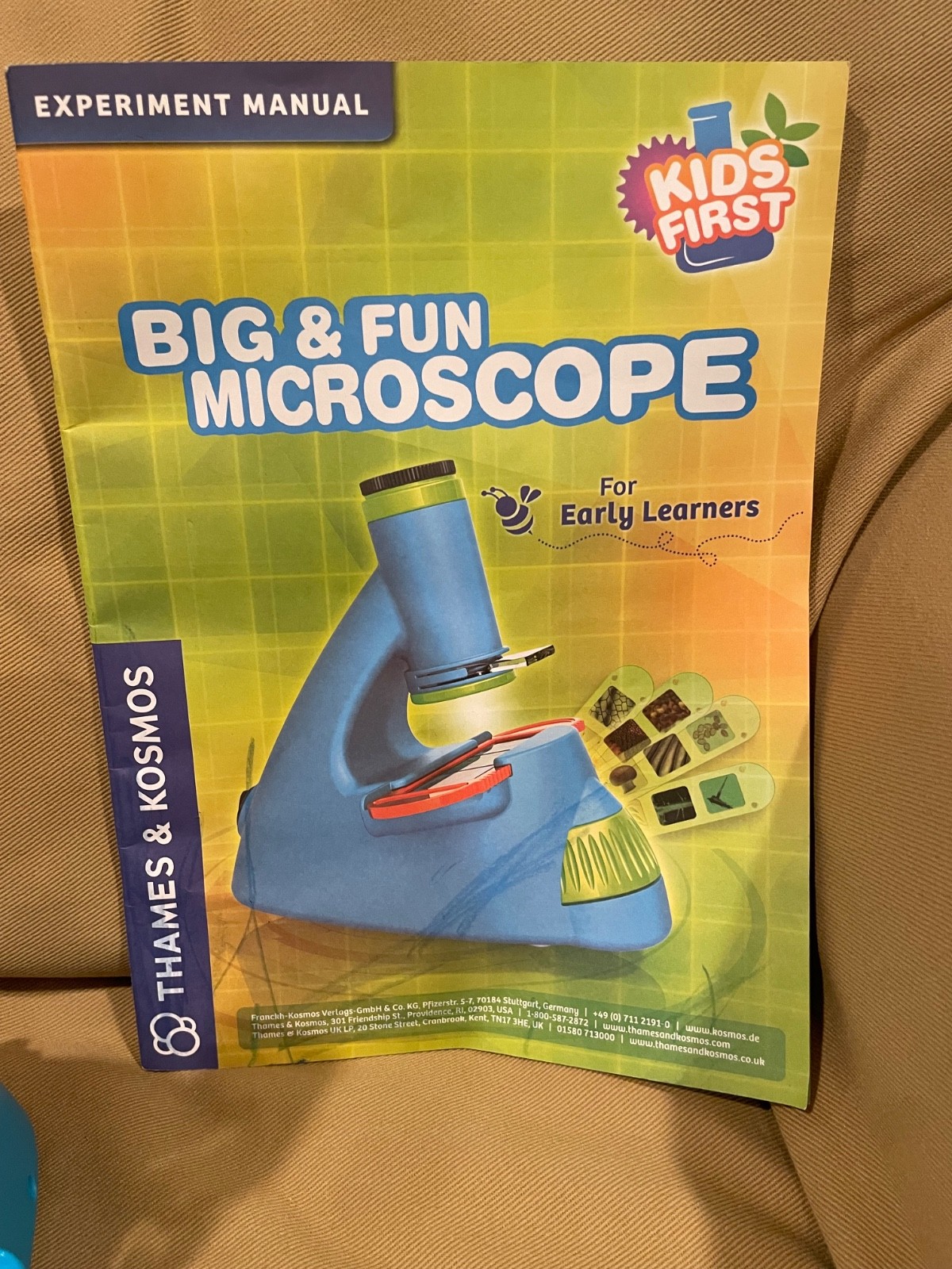 Thames and Kosmos Big and Fun Microscope – Toy for 4-6 years – Complete Set