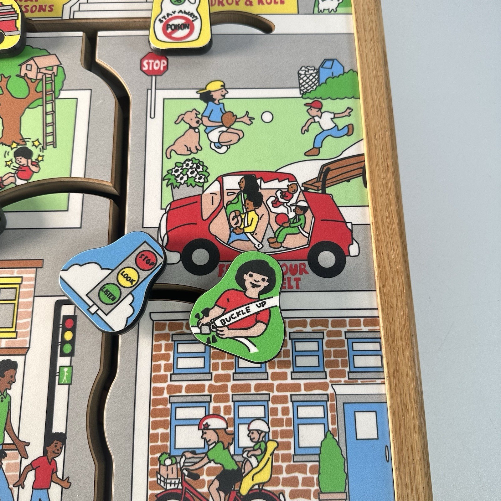 EUC Safety Road Wall Mounted Toy By Playscapes Children’s Environments