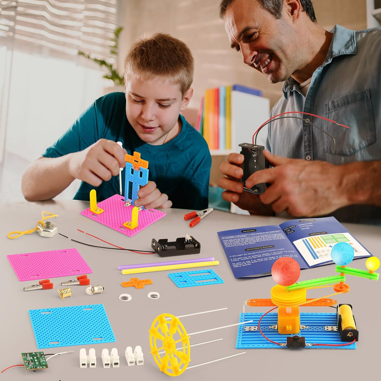 STEM Science Kits for Kids Age 8-12 Boys Activities Robot Building Kit 6-8 Girls