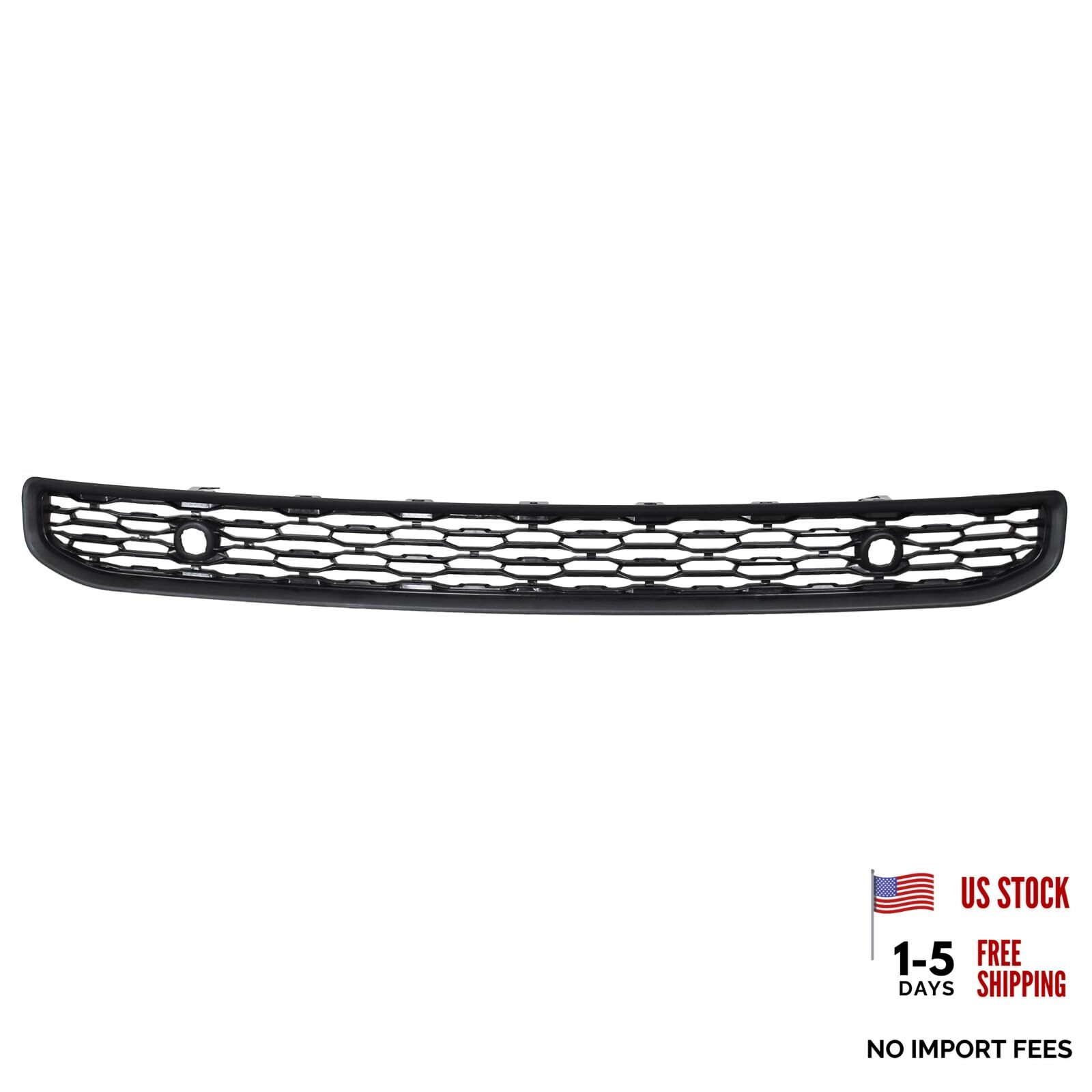 Front Bumper Lower Grill Grille for Ram 1500 2020-2023 Black