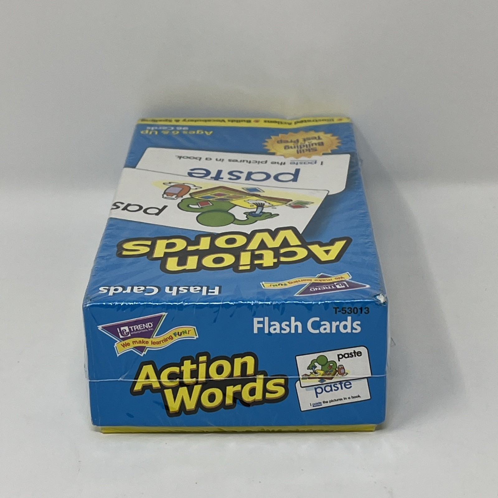 Lakeshore T-53013 Flash Cards Action Words Ages 6 & Up 96 Cards (CA-011) Trend