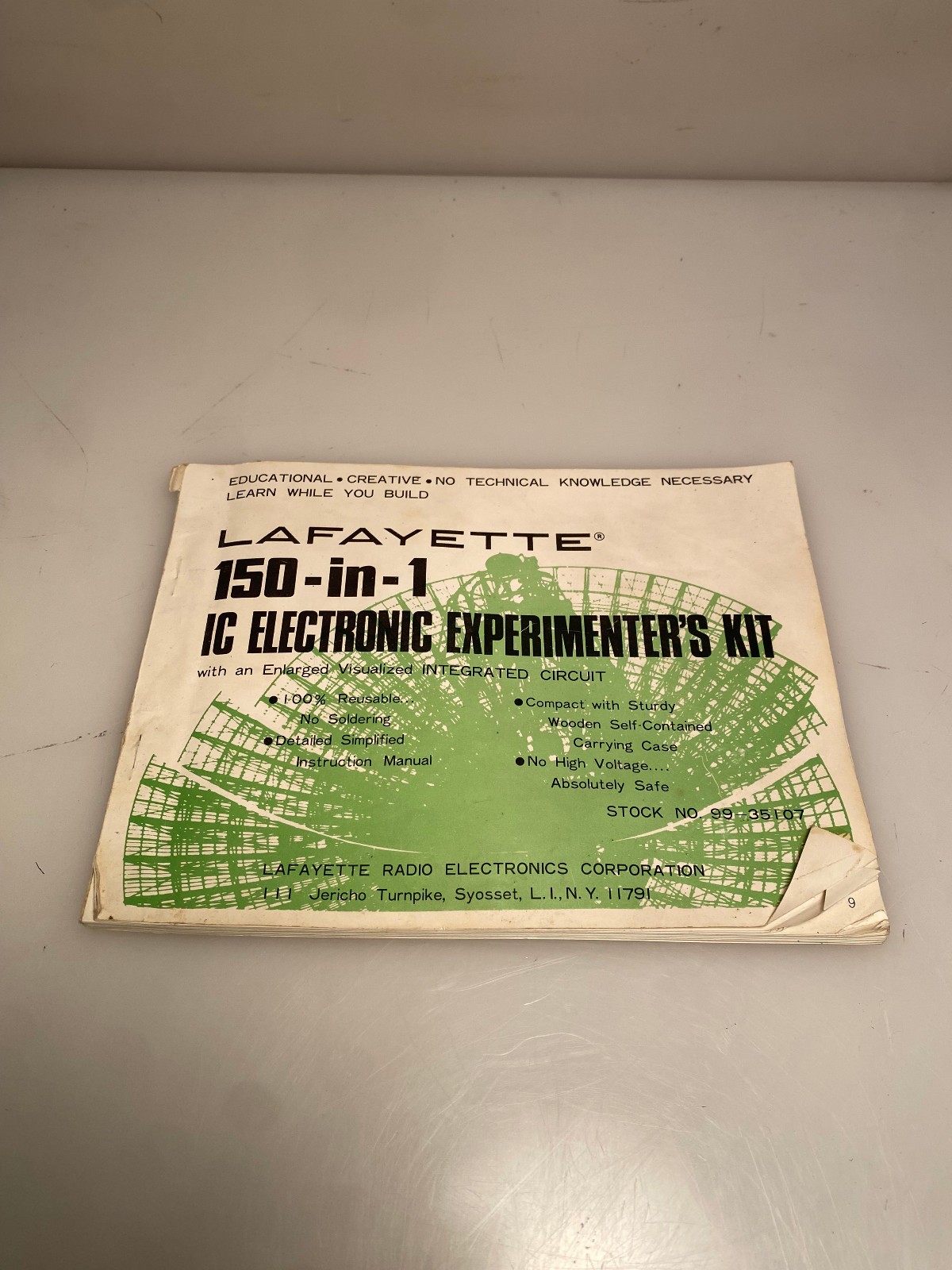 Vintage Lafayette 150-in-1 Electronic Project Kit 99-35107