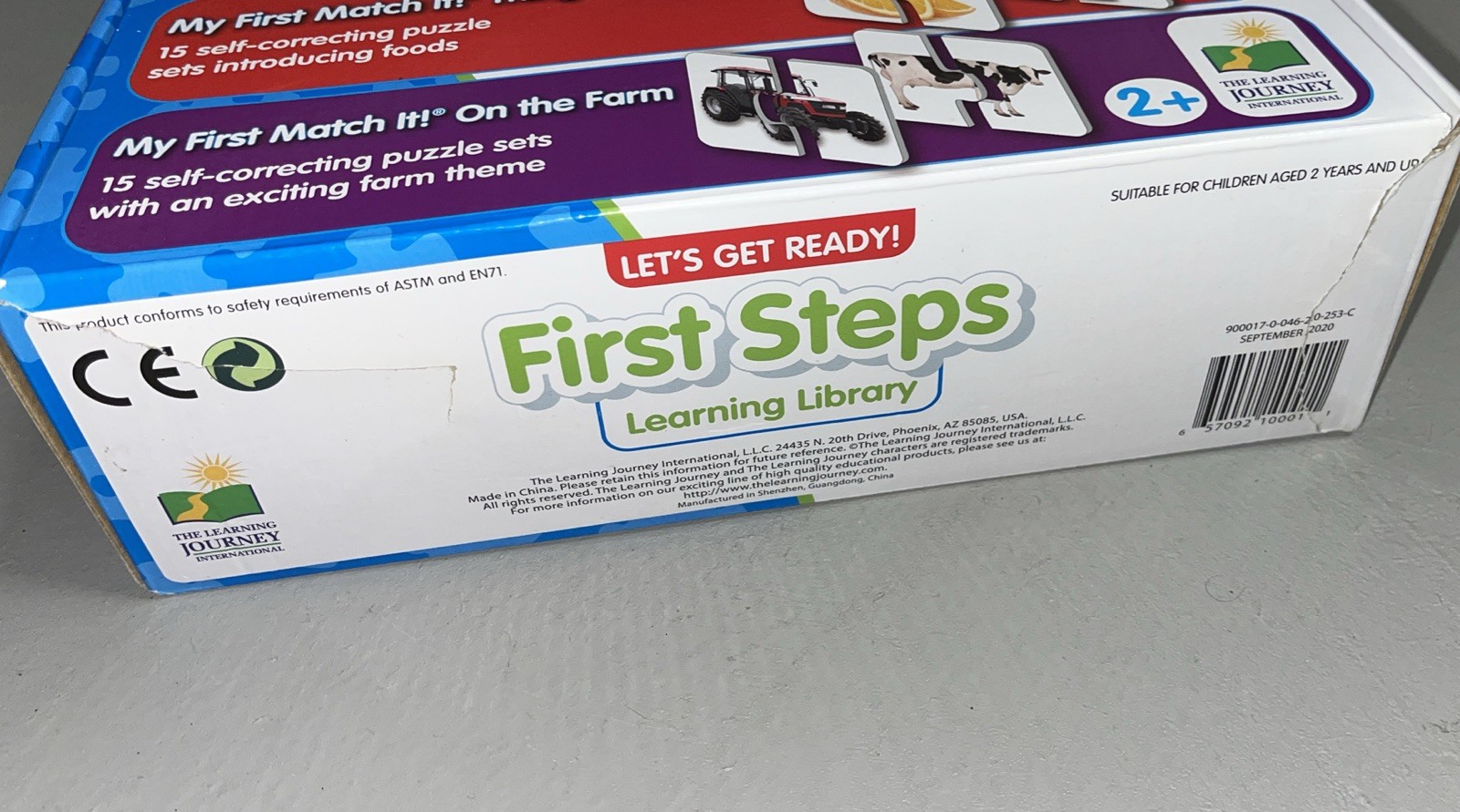 First Steps Learning Library Toddler Preschool Learning Games 3 Sets In 1!