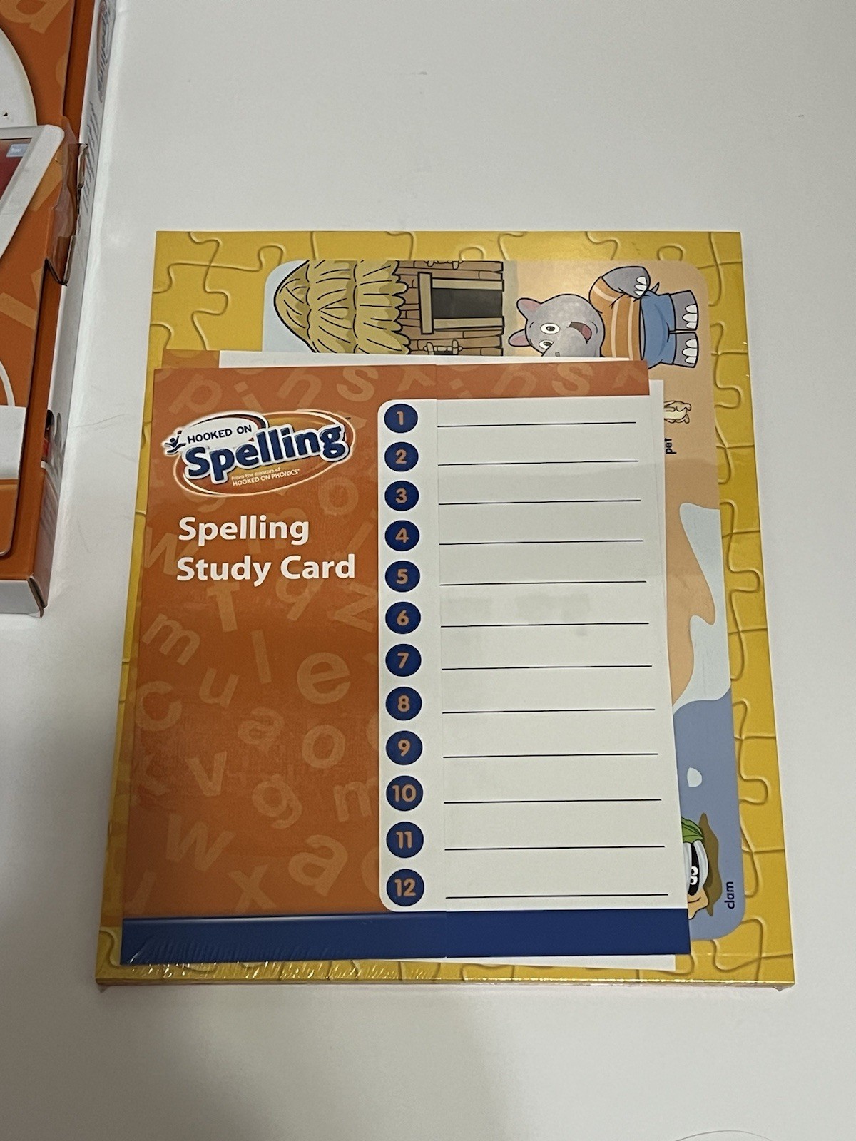 Hooked On Spelling Homeschool Learning Tool For Ages 5-8