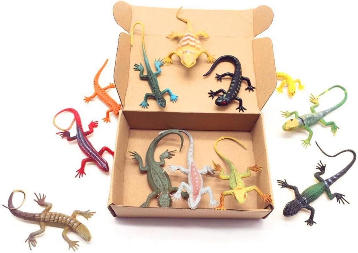 Educational 12-Piece Reptile & Dinosaur Figures Set – Ideal for Young Explorers
