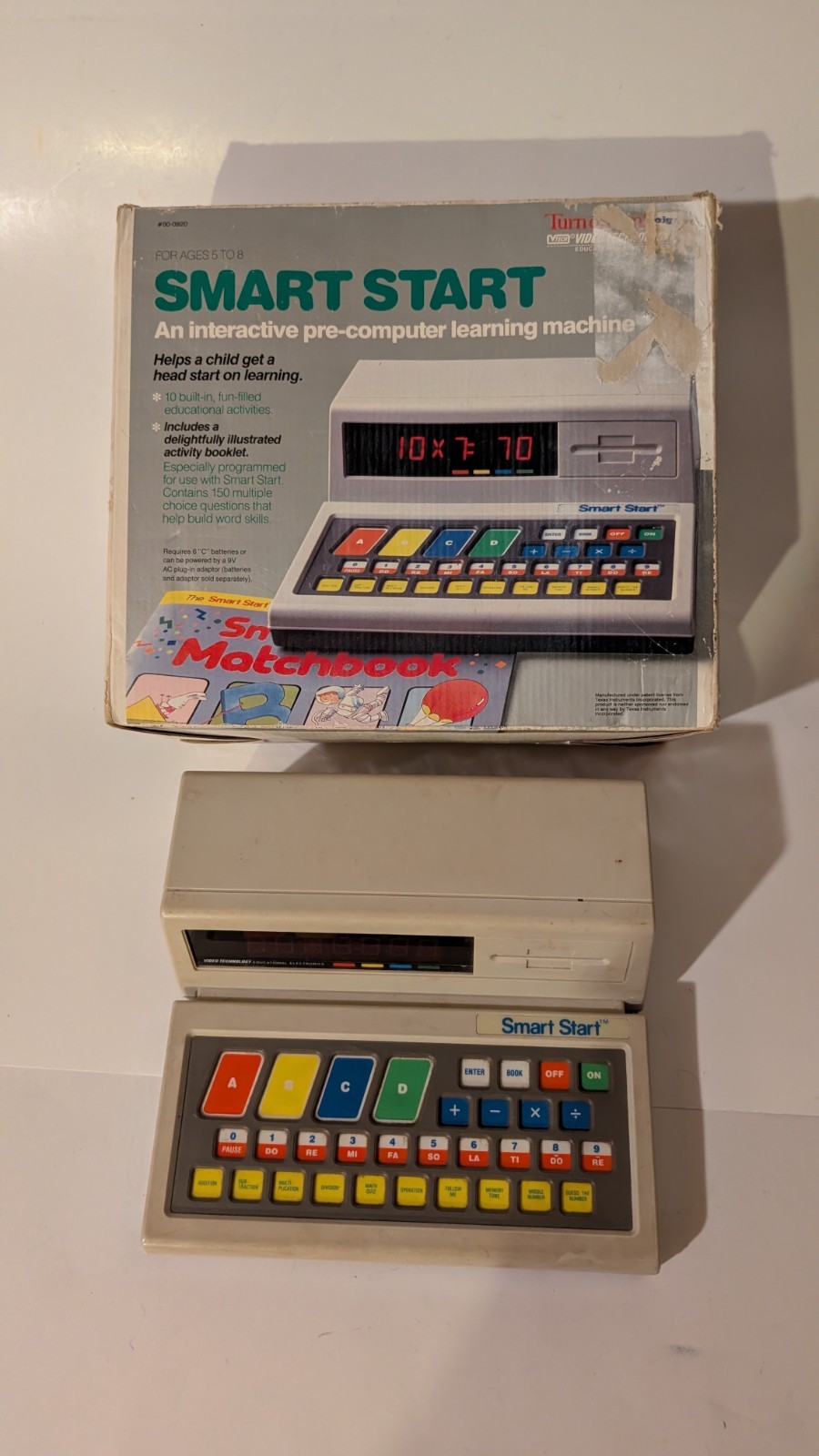 Smart Start Math Led Vintage Learning Game ****Not Tested