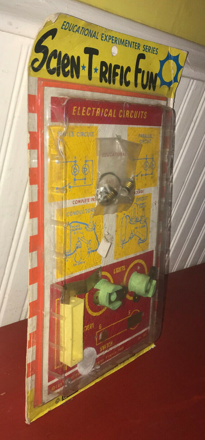 1968 Scien*T*rific Fun Educational Experimenter Electrical Circuit Set