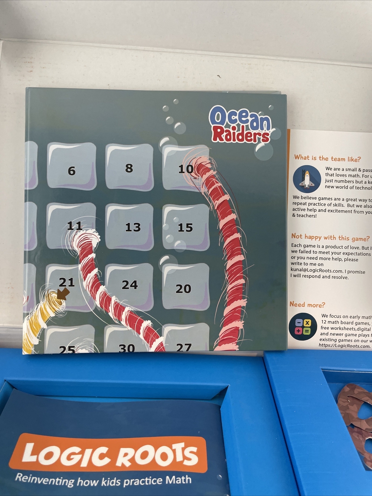 Ocean Raiders Logic Roots Math Learning Game – Undersea Adventure