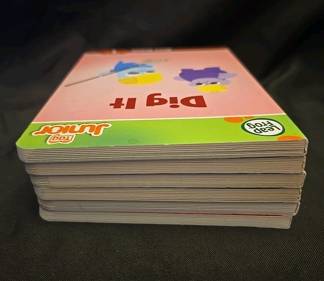 Leap Frog Leapfrog Tag Junior Jr 6 Books lot