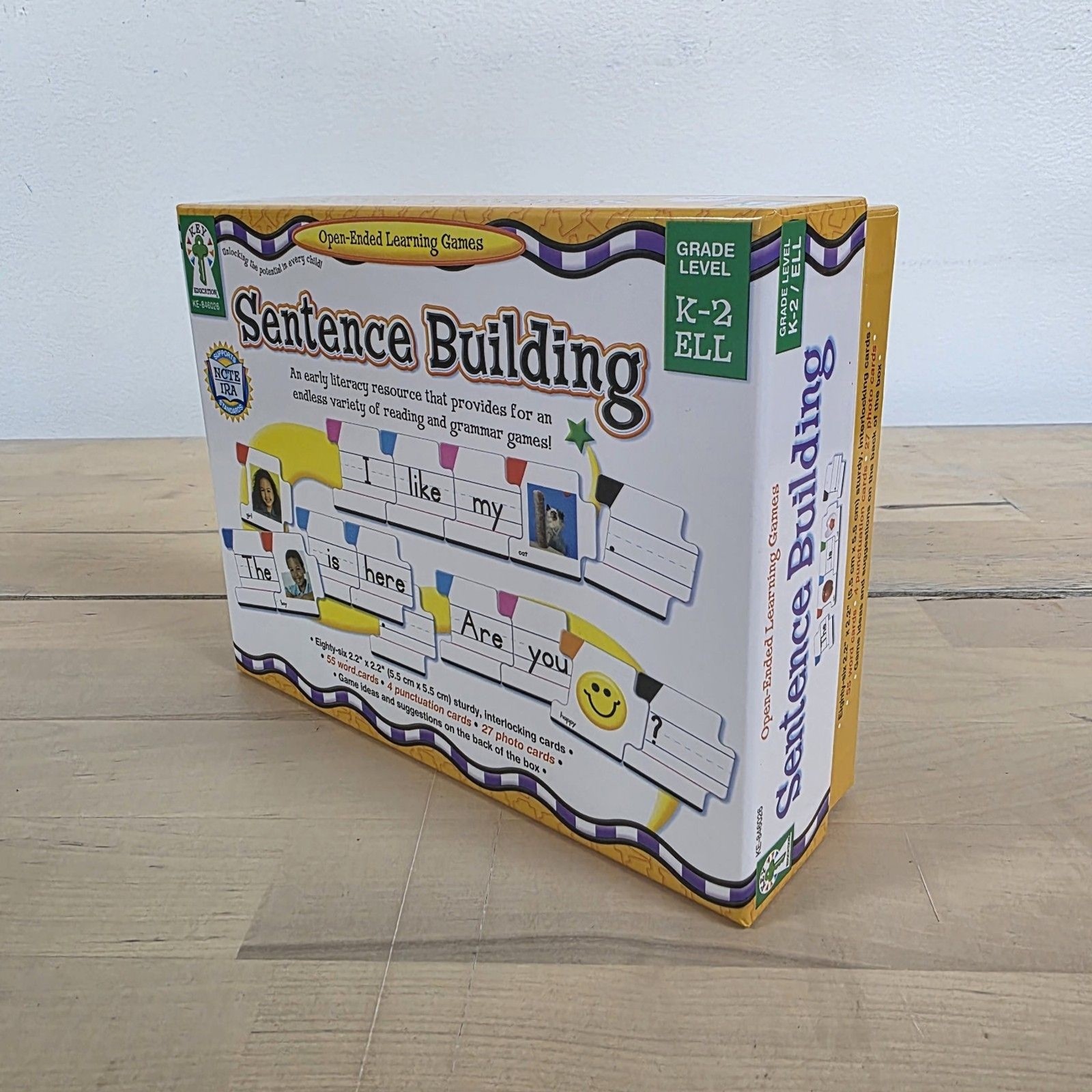 Sentence Building Key Education Grade Level K-2 ELL 86 Cards Stimulate Teachers