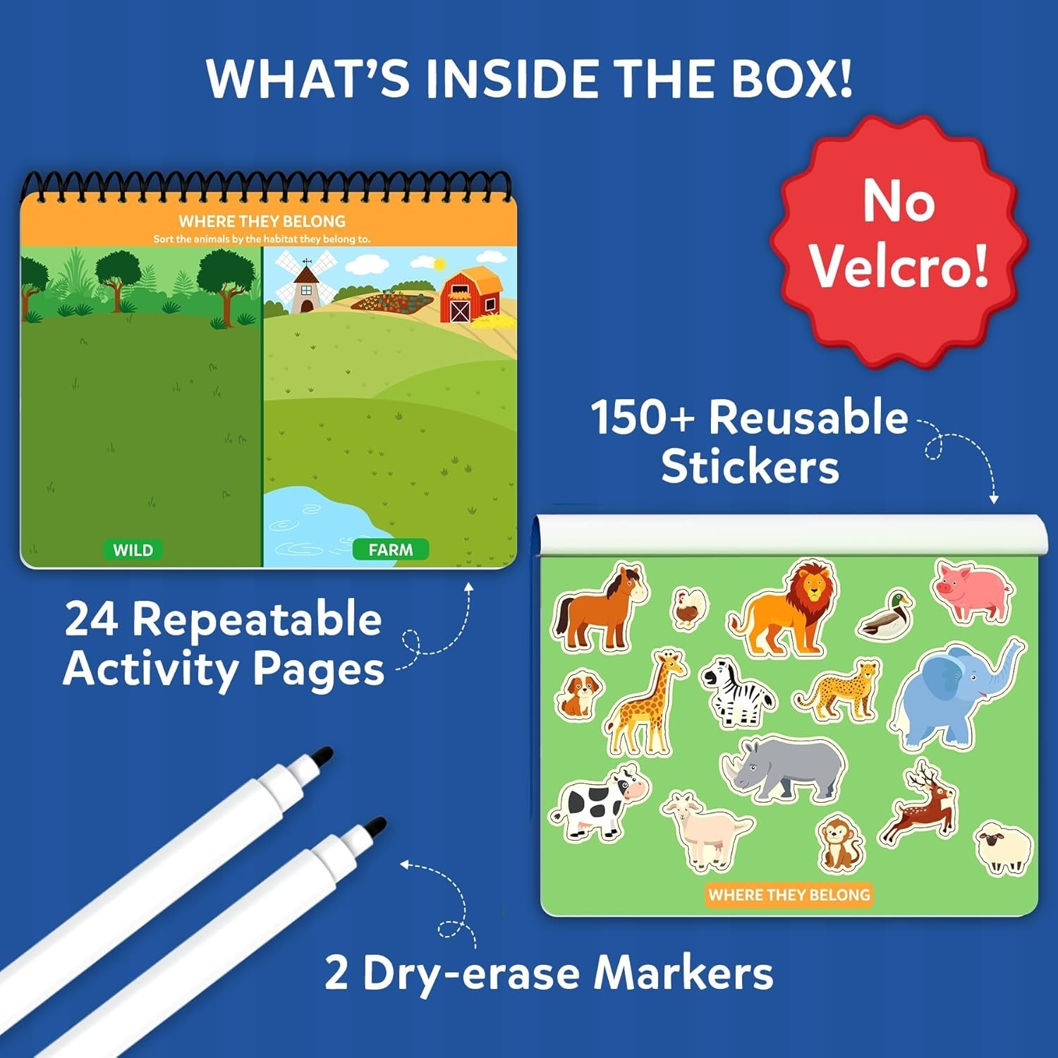 Skillmatics Montessori Busy Book for Toddlers – Preschool Learning Activities