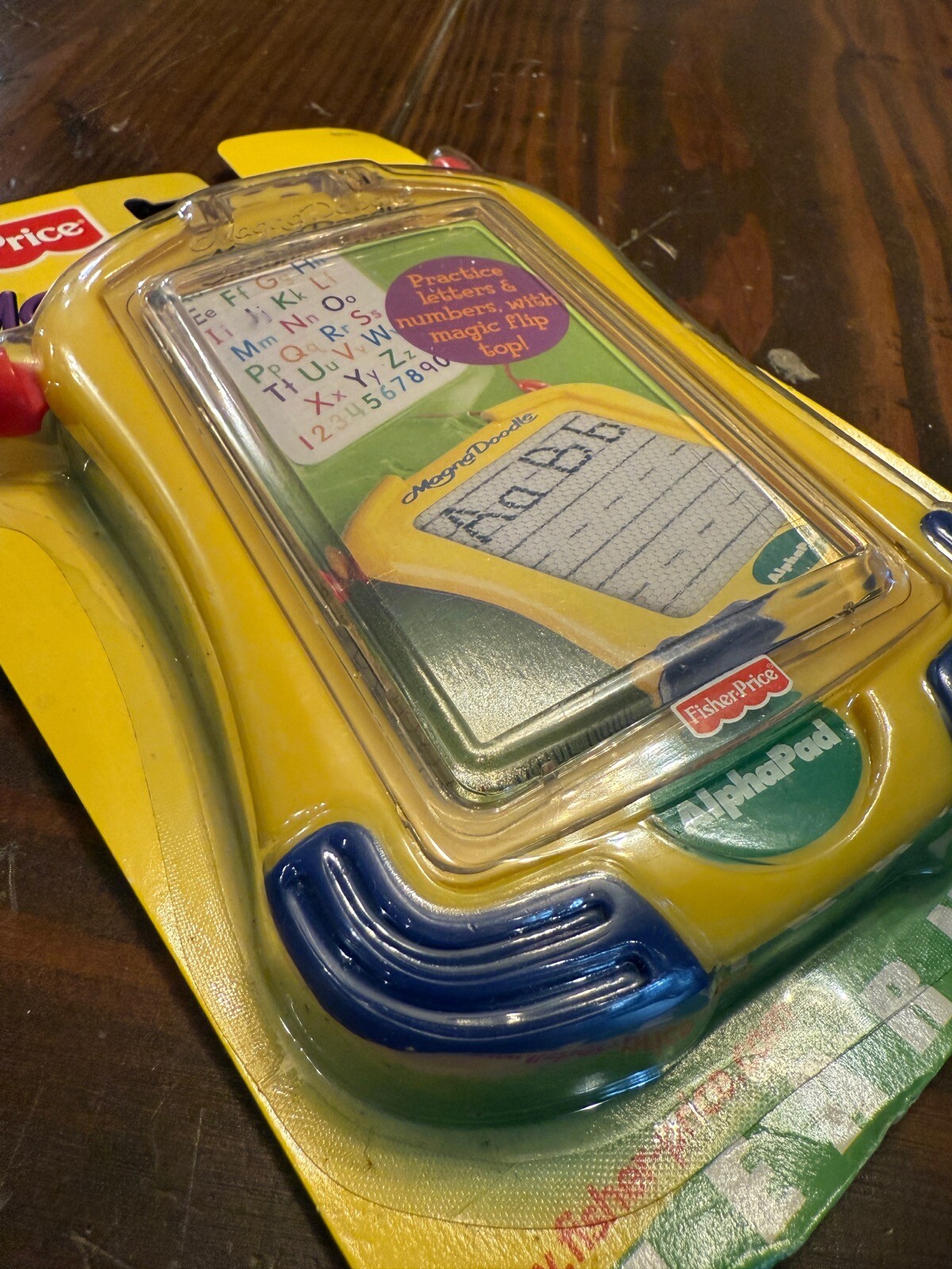 Vtg NEW Fisher Price Alpha Pad Learning Magna Doodle B2185 SEALED 2003