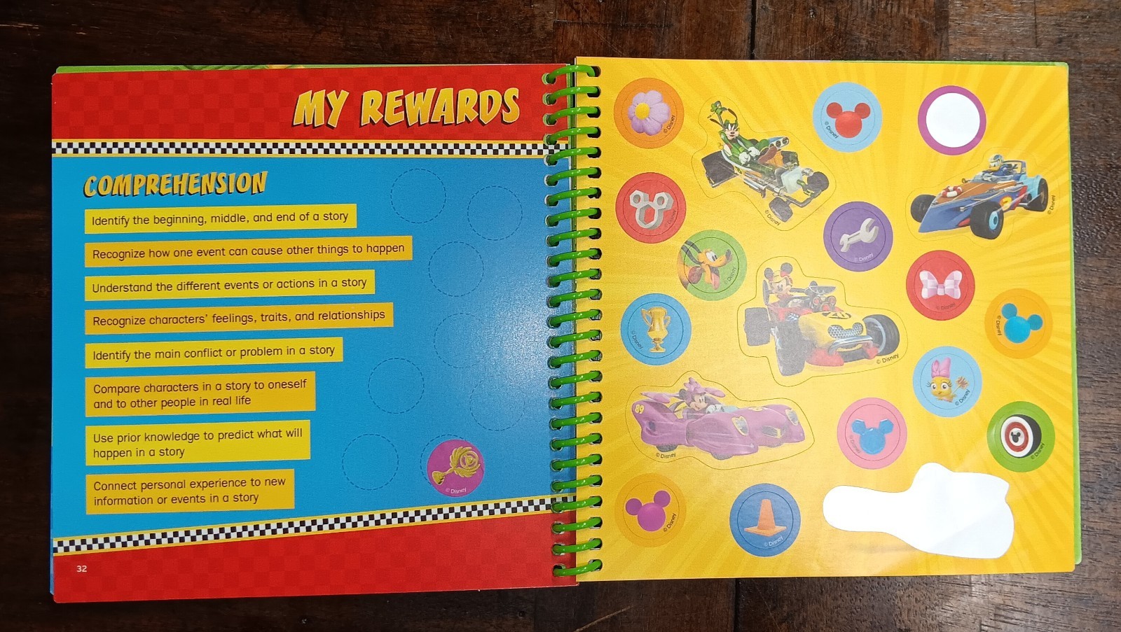 Leap Frog Leap Start Spiral Book Lot of 6 FROZEN MICKEY TROLLS Sampler 3D Lv 1-3