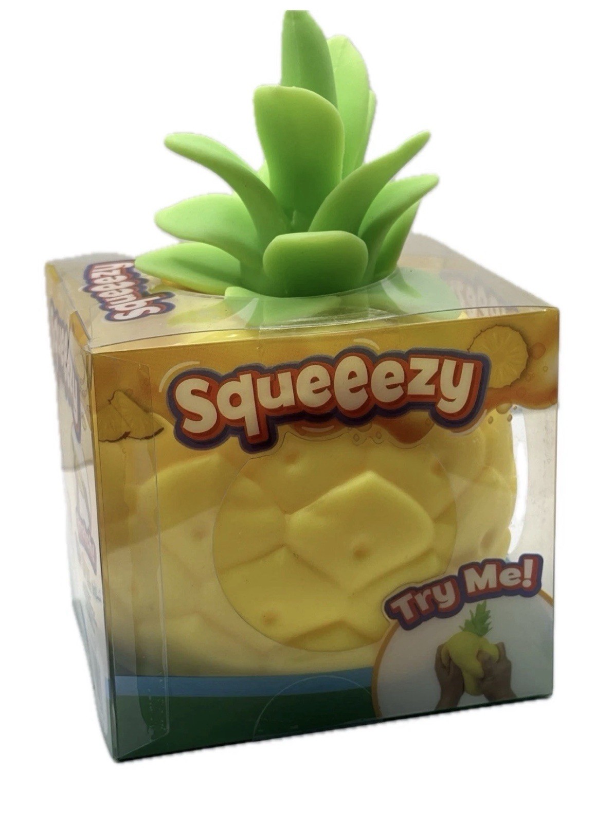 Sunny Days Squeeezy Pineapple | Sensory Squishy Toy NEW DROP FAST SHIP