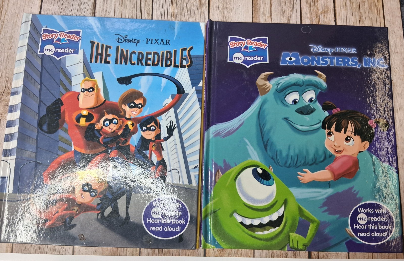 Disney Me Reader Electronic Storybook Set Toy Story Cars Incredibles