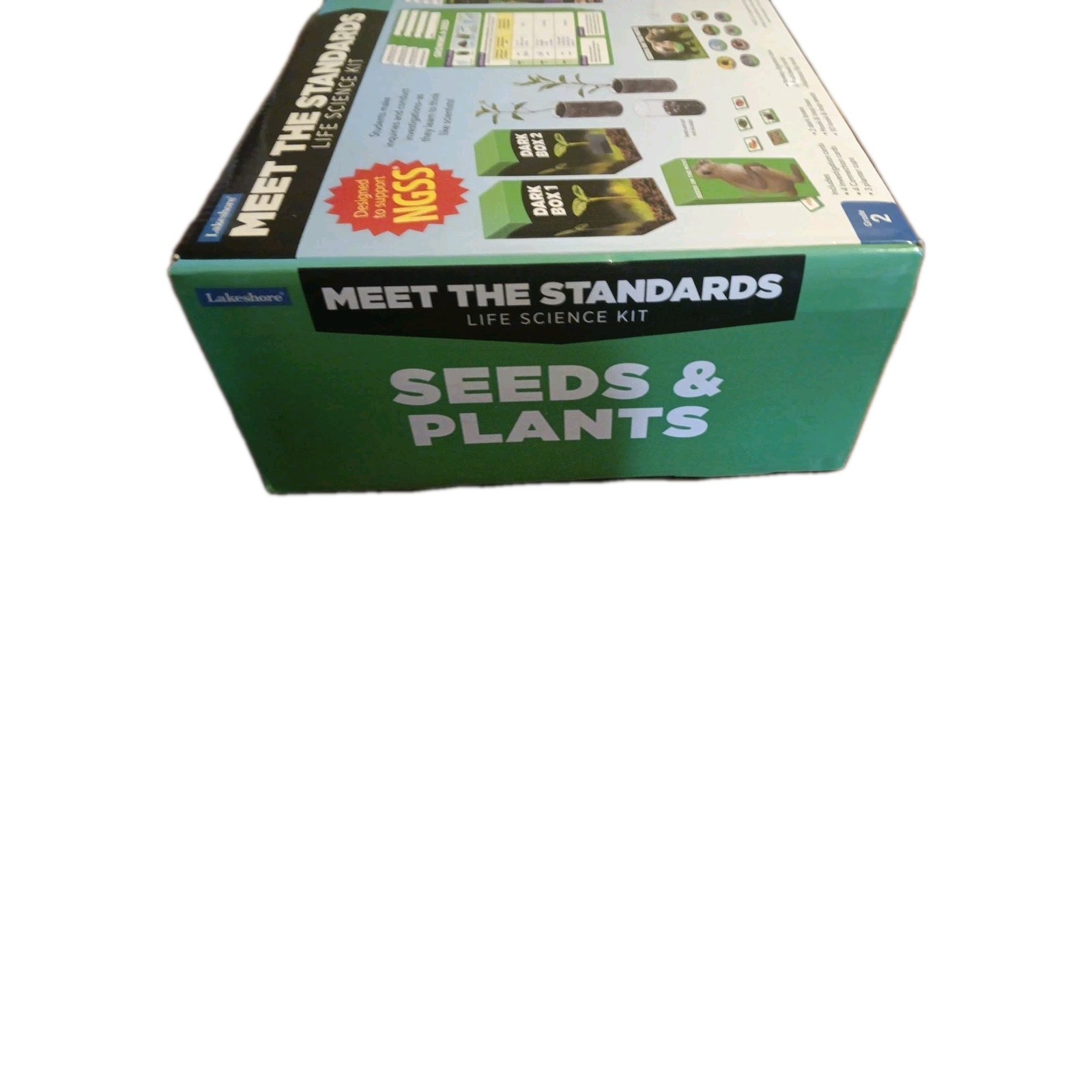 Lakeshore – Meet the Standards Life Science Kit, Seeds & Plants- New!! LM273