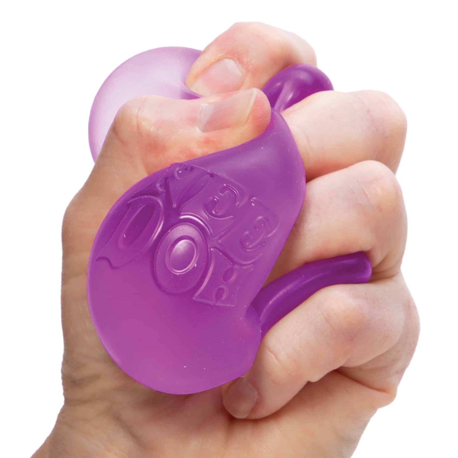 Schylling NeeDoh Nice Cube PURPLE Sensory Squeeze Toy with Super Solid Squish