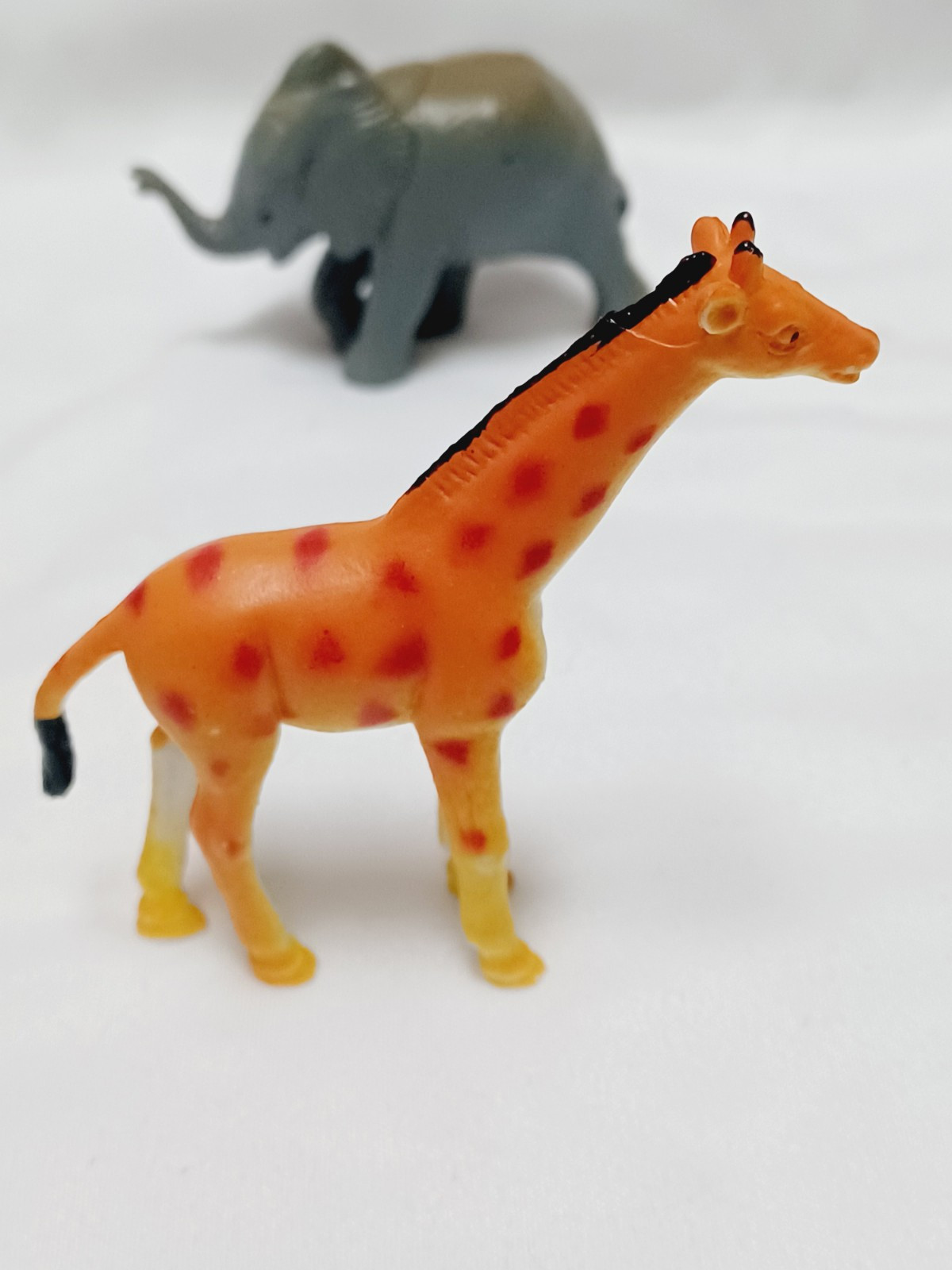 K&M Safari animals Small Pretend Play Wildlife Lot Of 10 Tiger Zebra Giraffe Etc