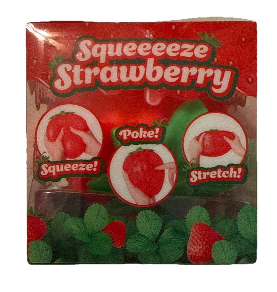 Strawberry Squeeeeze Sunny Days Squishy Squeeze Large Stress Relief Toy Fidget