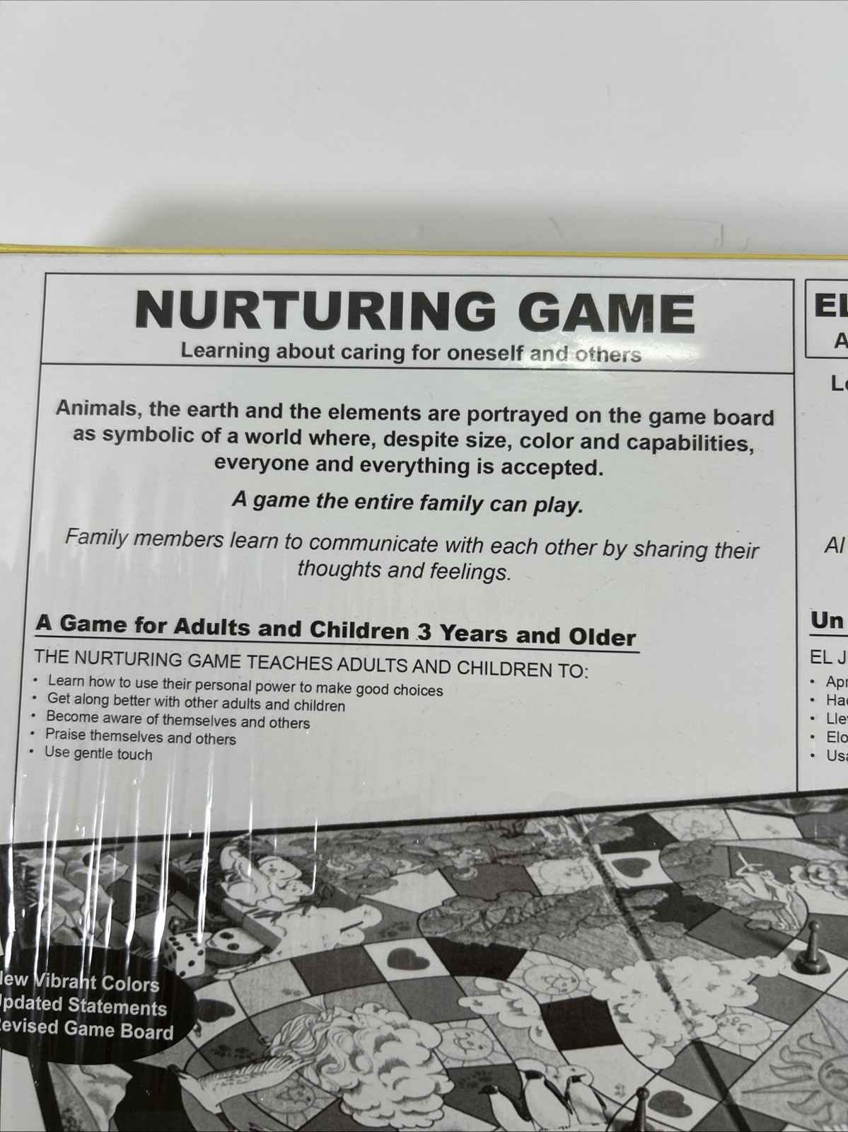 Nurturing Game Learning About Caring for Oneself Child Therapy Toys NEW (OTHER)