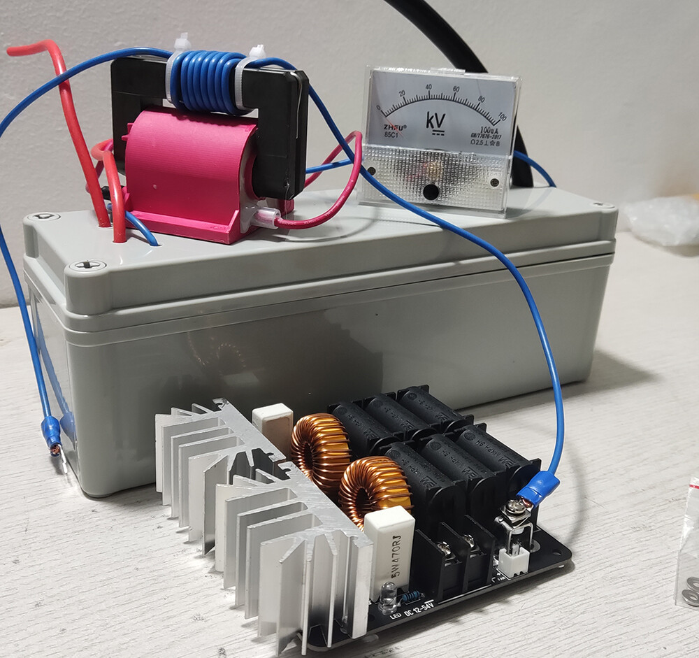 NEW Multiplier rectifier High voltage power supply Static generator 60KV 100KV