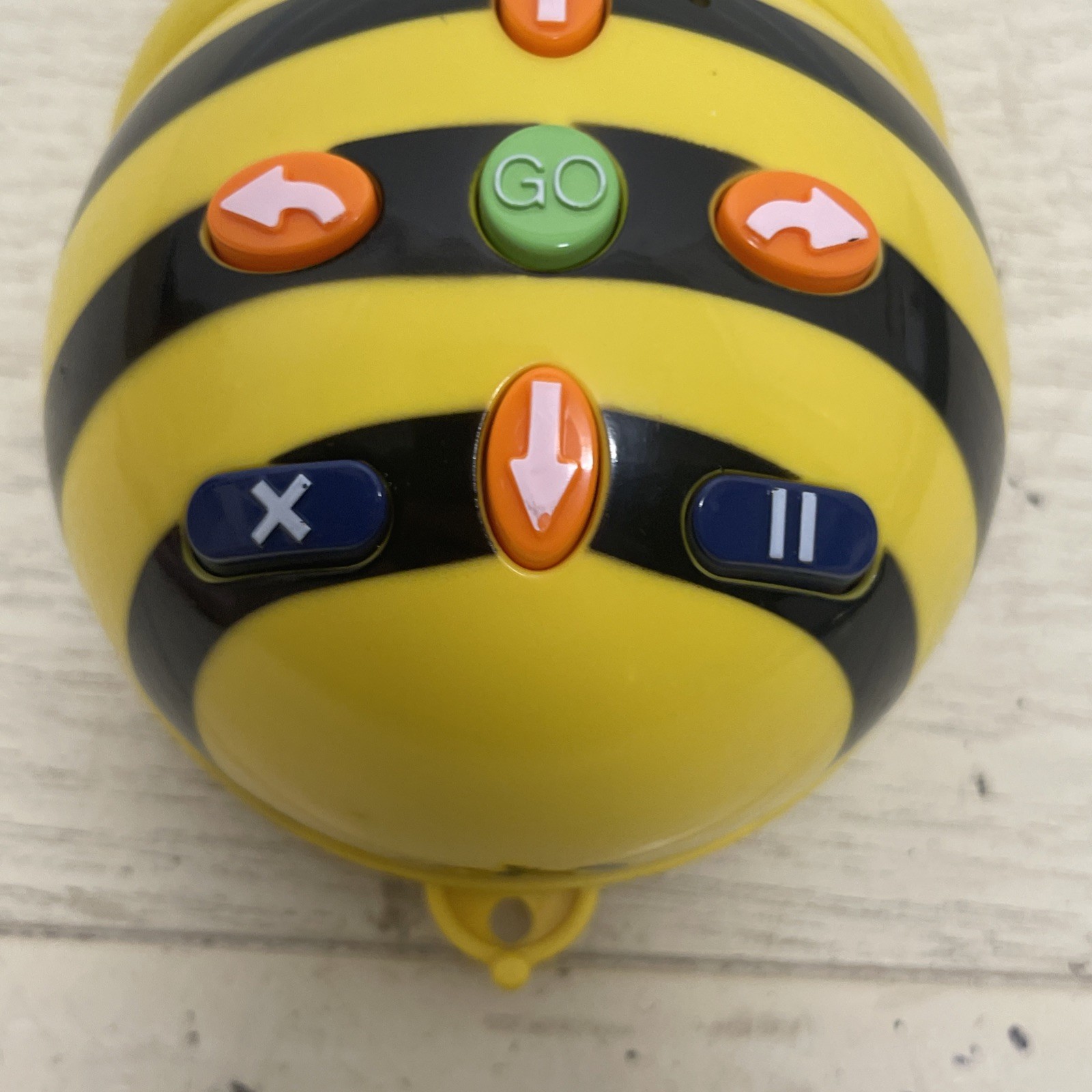 TTS Bee-Bot Programmable Floor Robot WORKING No Charger Included