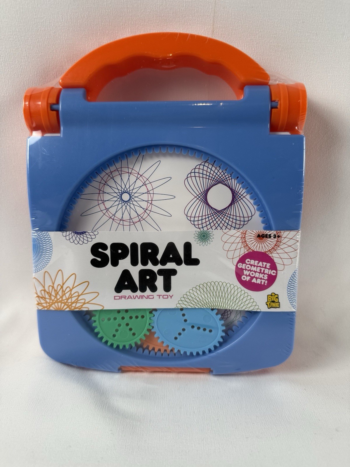 NEW Spiral Art Drawing Toy, Big Time Toys, Travel Size, Lot Of 2, 4 Wheels Each