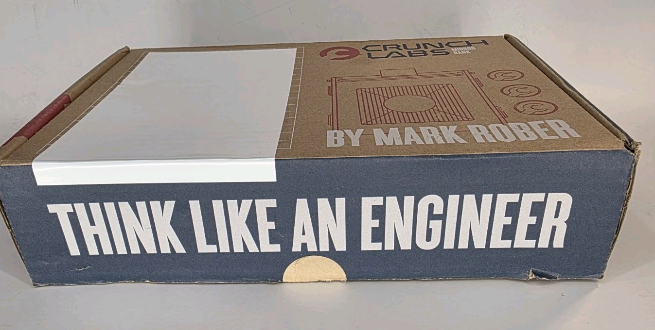 CrunchLabs Mirror Bank Build Box by Mark Rober – Open Box