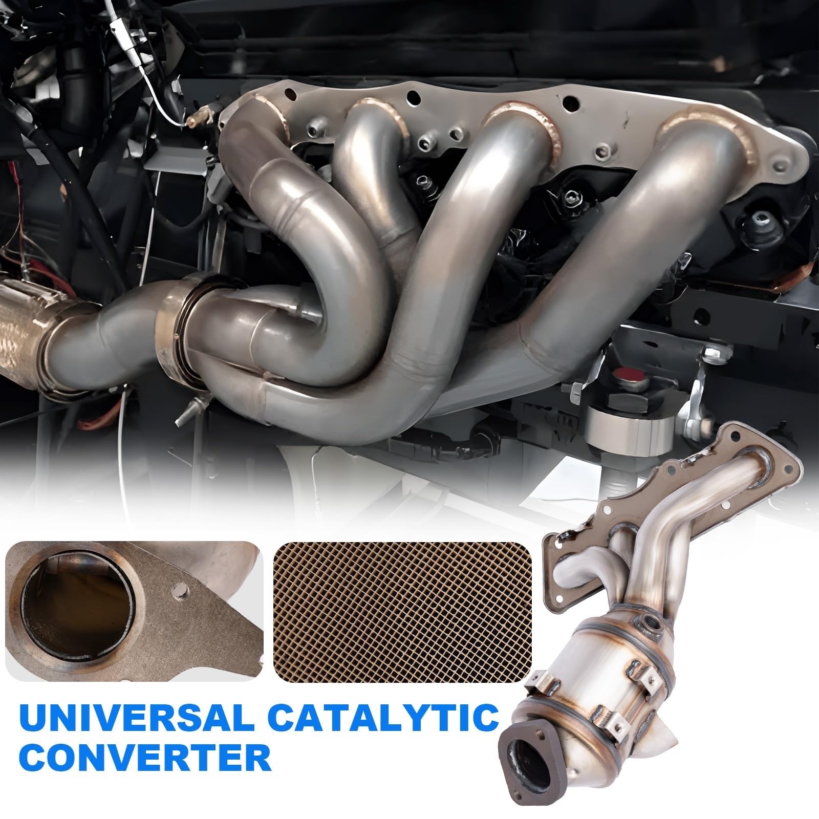 High Flow Front Catalytic Converter Kit Compatible Nissan Altima 2007-2013 NEW