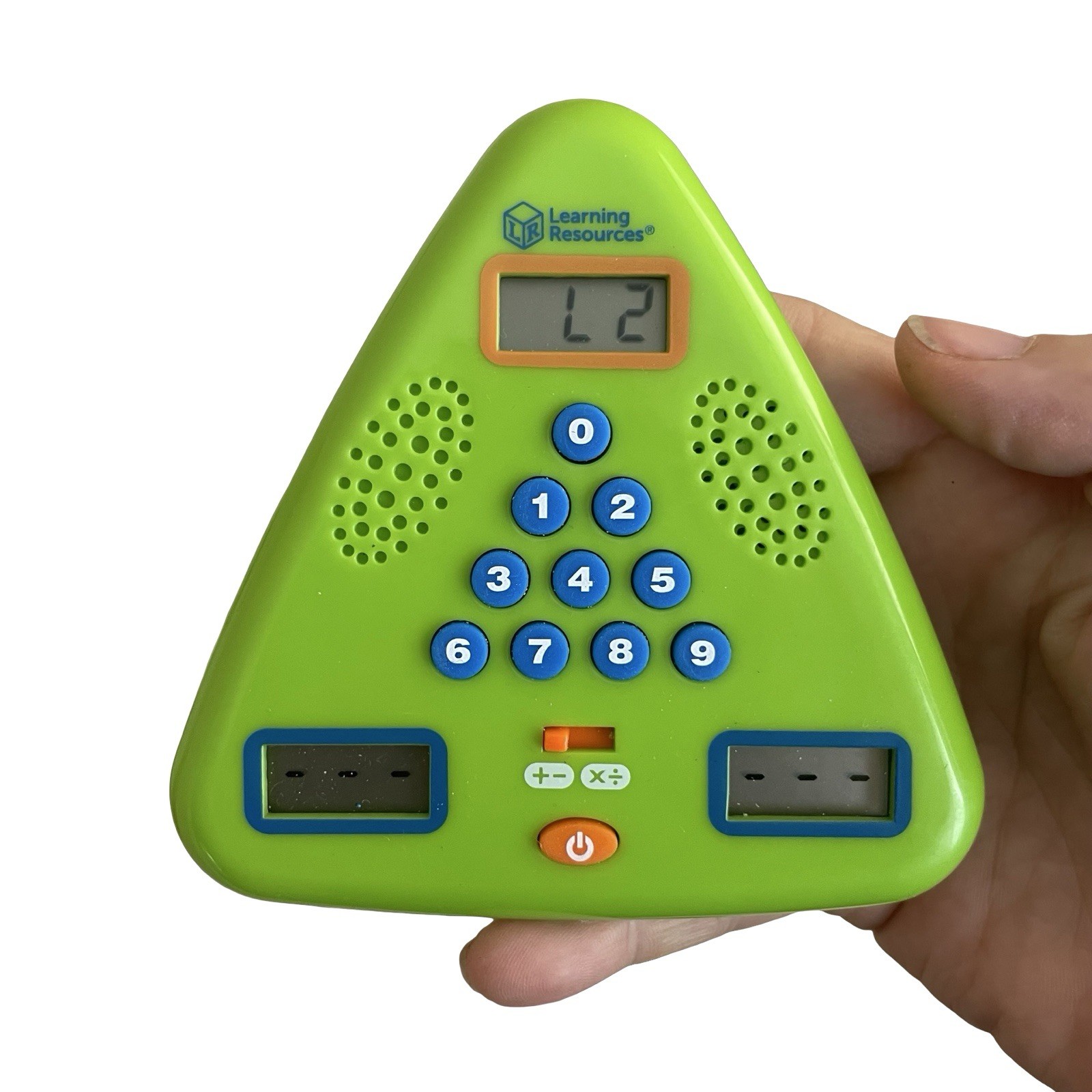 Learning Resources MINUTE MATH Electronic Flash Card – 3 Levels of Difficulty