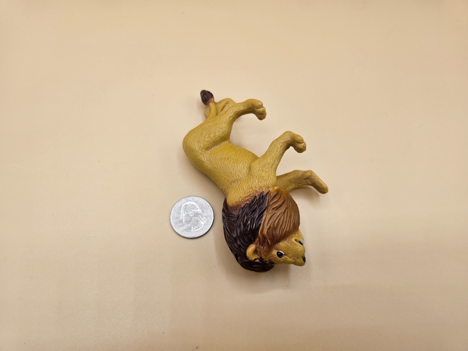 Rare Retired McDonald’s Lion Animal Toy Figure 1998