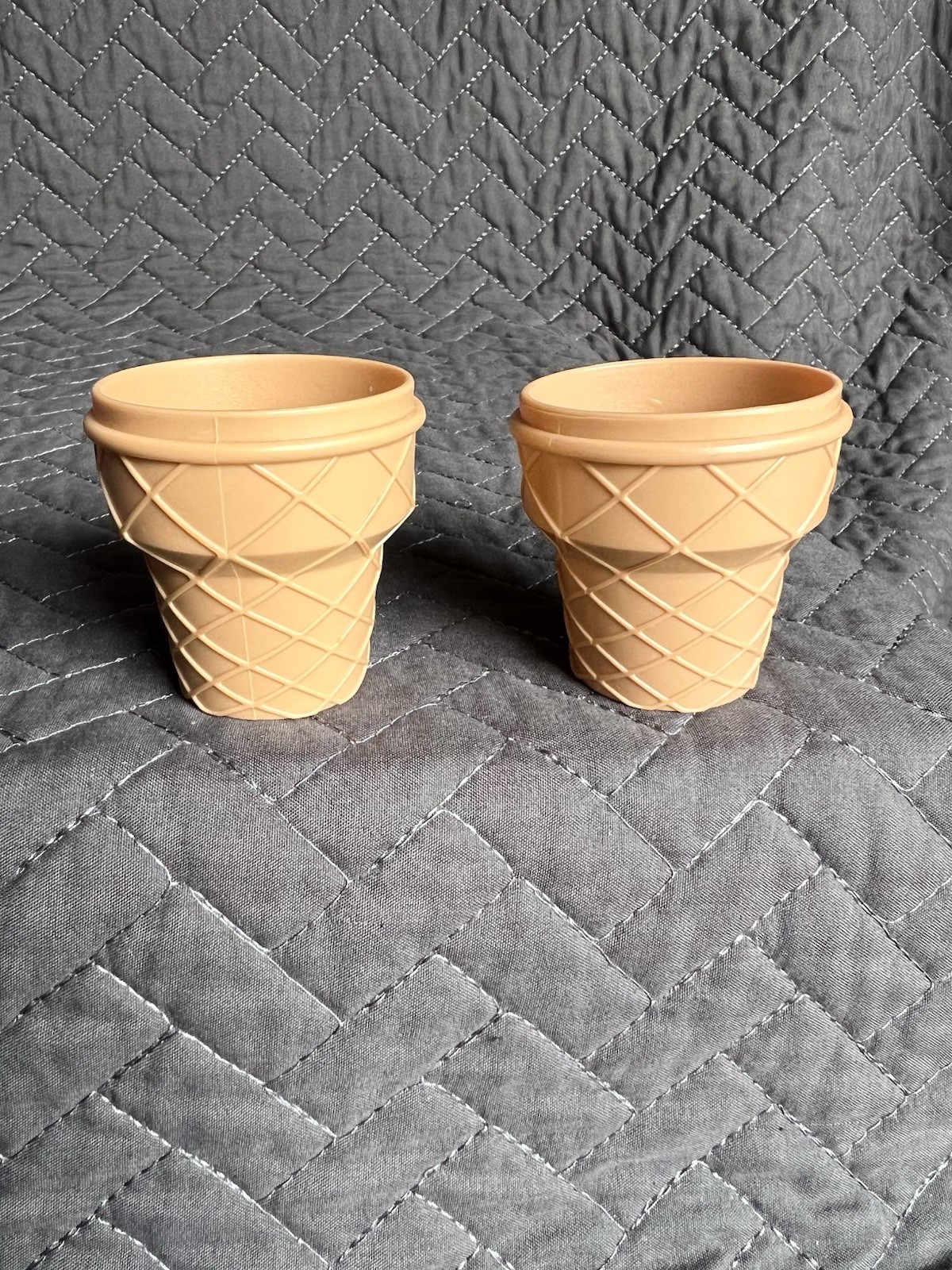Leapfrog Leap Frog Scoop And Learn Ice Cream Cart Lot 2 CONES Replacement Part