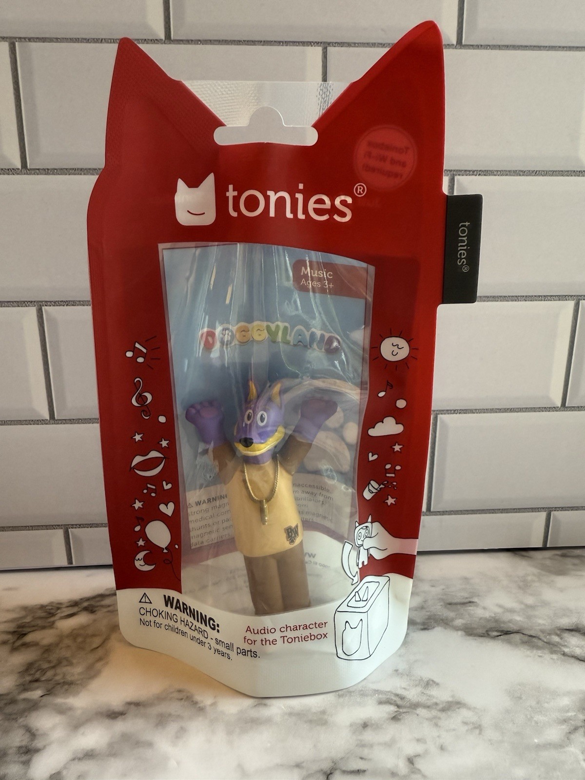 DOGGYLAND DOGGY LAND AUDIO FIGURINE TONIE BOW WIZZLE TONIES MUSIC 3+ New