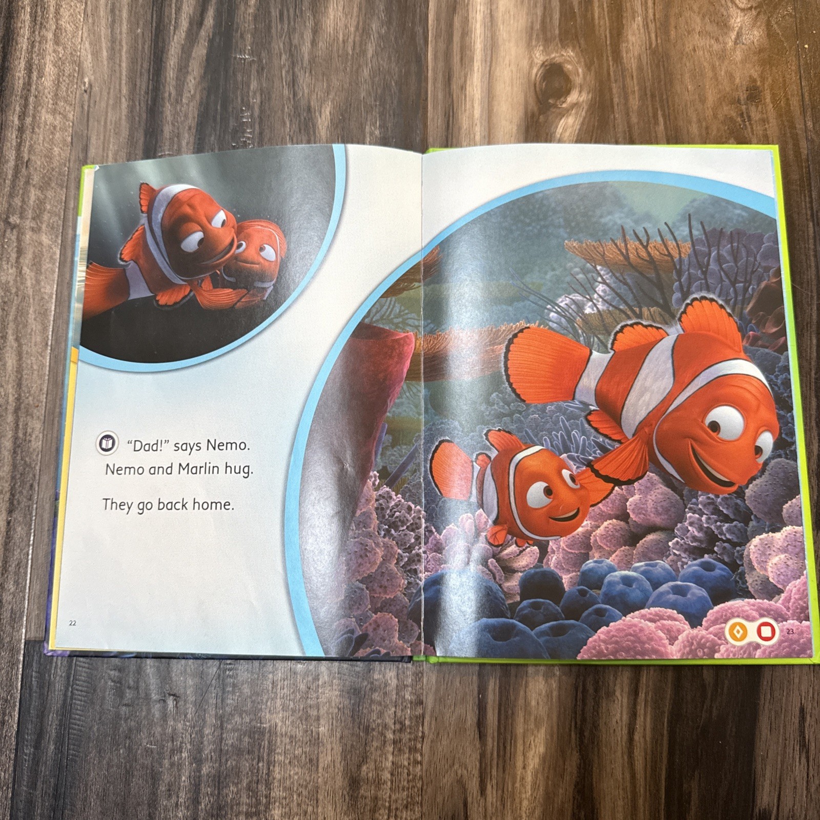 LeapFrog Tag Pen LeapReader book — Disney Pixar’s FINDING NEMO: LOST AND FOUND