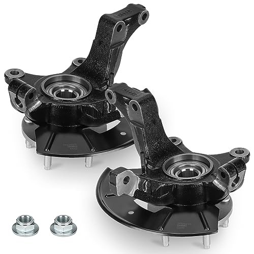 Front Steering Knuckle Hub Ford Escape Mazda Tribute Mercury Pair